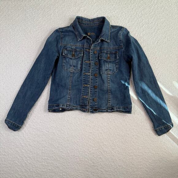 Kut from the Kloth Jackets & Blazers - Kut from the Kloth womens Amelia denim jacket size med med wash